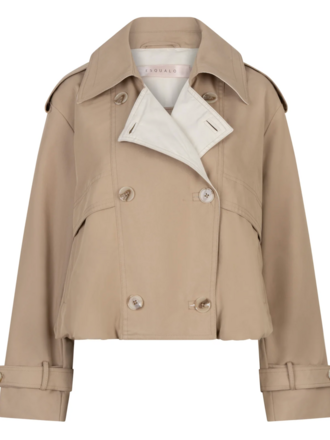 ESQUALO SHORT TRENCH COAT