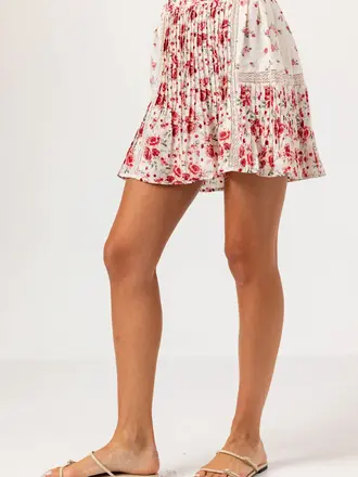 LUSANA CAMARI SKIRT ROSEBUD