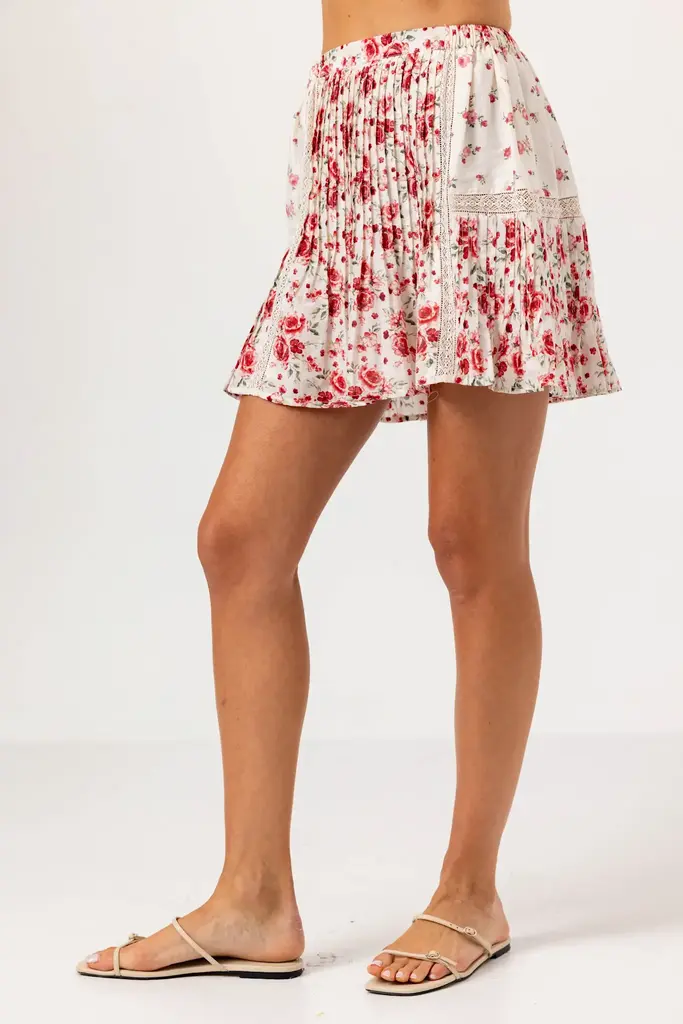 LUSANA CAMARI SKIRT ROSEBUD