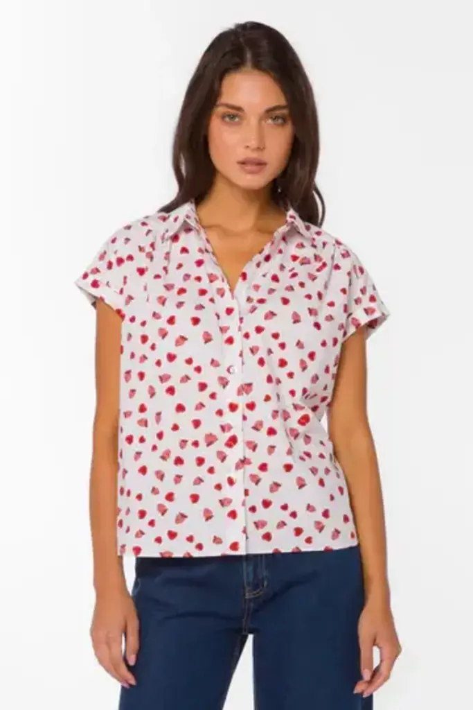 Velvet Heart BABAS STRAWBERRY FIELDS SHIRT