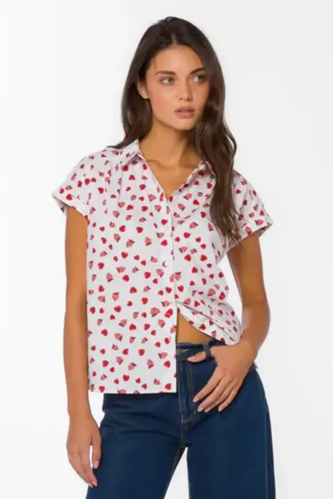 Velvet Heart BABAS STRAWBERRY FIELDS SHIRT