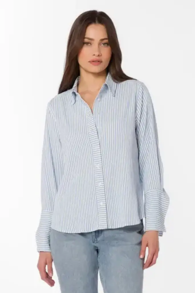 Velvet Heart AMAYA PERI STRIPE SHIRT