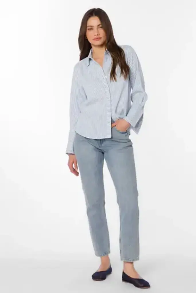 Velvet Heart AMAYA PERI STRIPE SHIRT