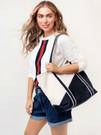 SHORE BAGS Contemporary Tote Bag Medium