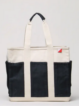 SHORE BAGS Pocket Tote 8-Pocket Carrying Tote