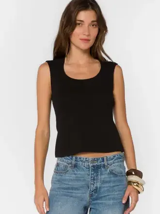 Velvet Heart HAYES KNIT RIBBED TANK