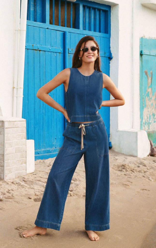 Z SUPPLY DAYCATION DENIM UTILITY PANT