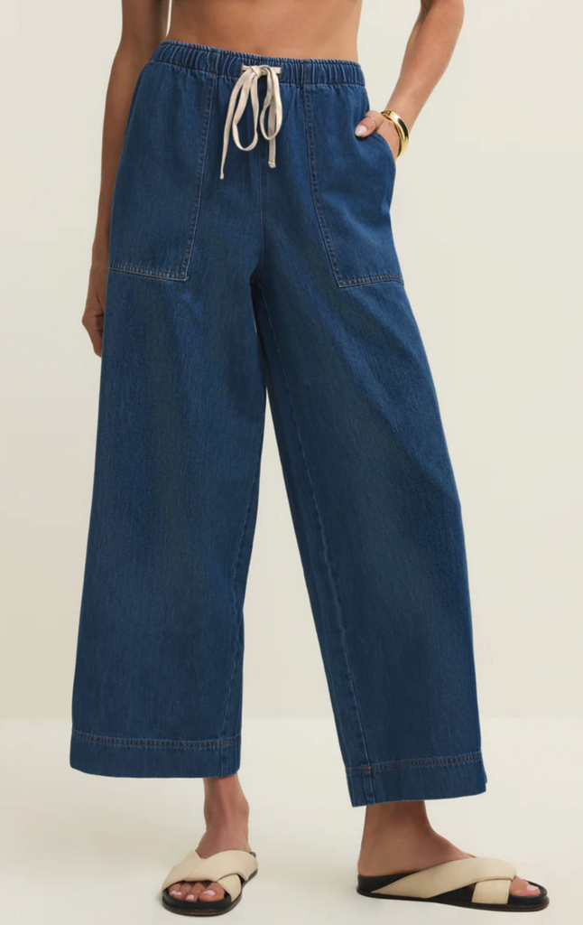 Z SUPPLY DAYCATION DENIM UTILITY PANT
