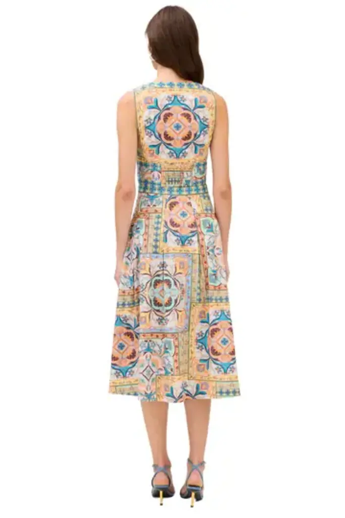 ALLISON NEW YORK MABEL SKIRT SCARF PRINT