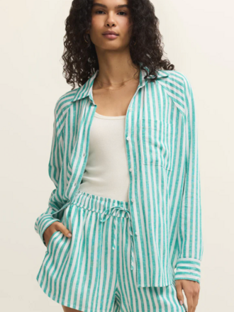 Z SUPPLY THE PERFECT LINEN STRIPED TOP