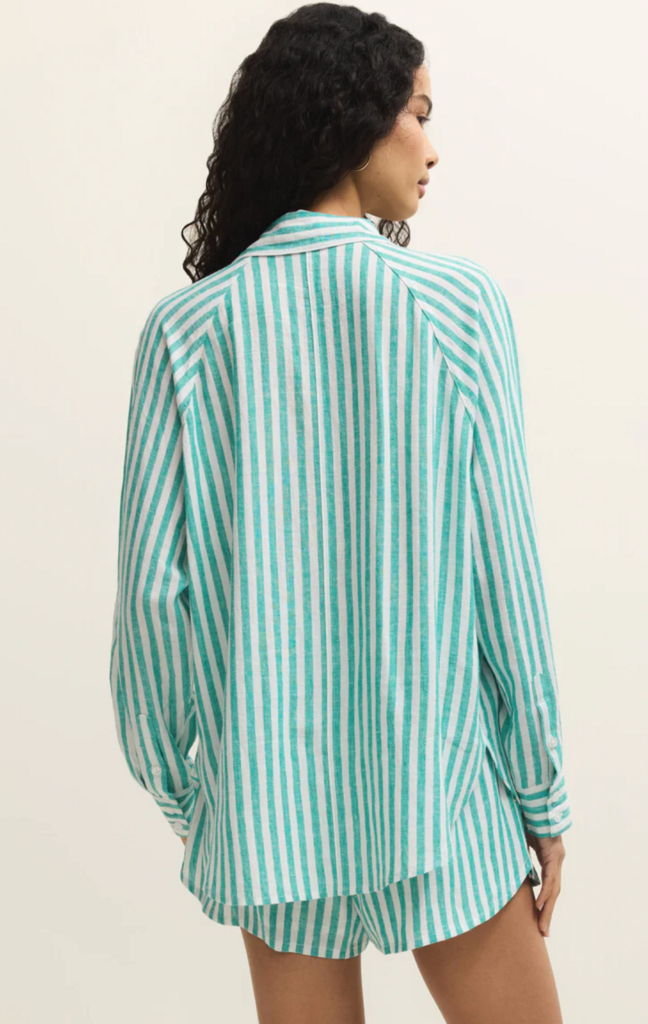 Z SUPPLY THE PERFECT LINEN STRIPED TOP