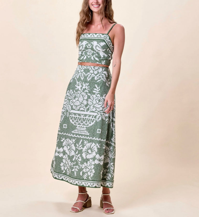 Cleobella JASMINE ANKLE SKIRT