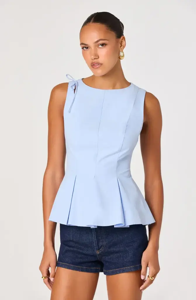 ASTR KALISH TOP BLUE