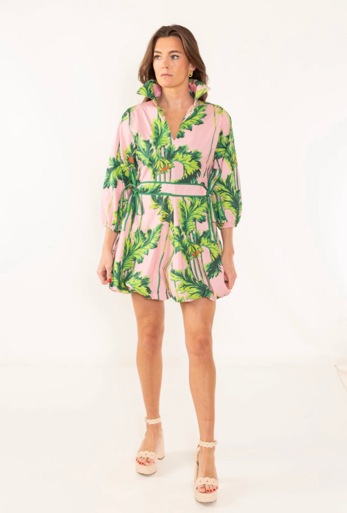 HOUSE OF MBR PINK REGENCY BIRDIE BUBBLE SHORT