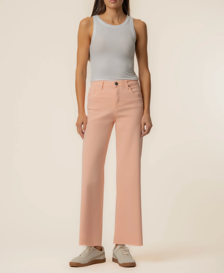 KUT MEG HIGH RISE FAB AB WIDE LEG