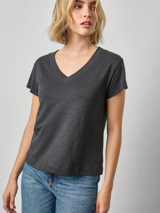 RELAXED SHORT SLEEVE BLACK