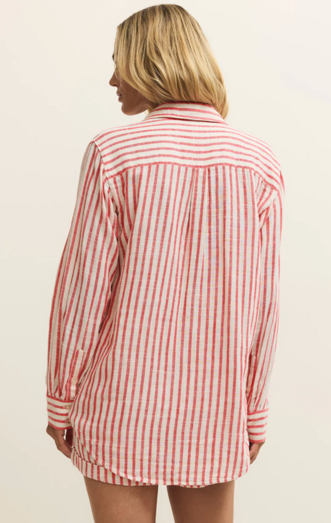 Z SUPPLY SATURDAYS STRIPE SHIRT
