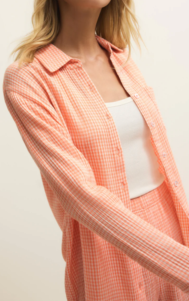 Z SUPPLY CLASSIC GINGHAM TOP