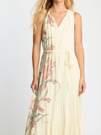 CABALLERO CAROL DRESS STIPPLED IRIS