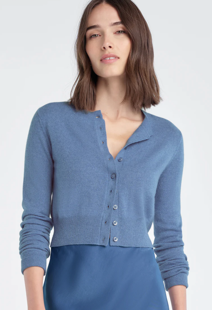 FAVORITE DAUGHTER CROPPED REBECCA CARDIGAN  M