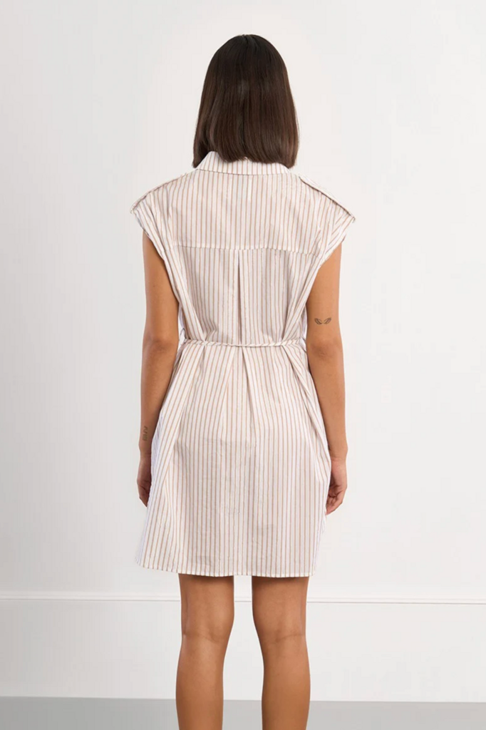 MOLLY BRACKEN LADIES WOVEN TUNIC - MINI DRESS