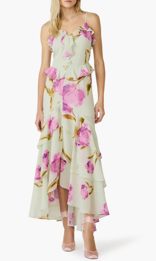 STEVE MADDEN CIARA FLORAL PRINT DRESS