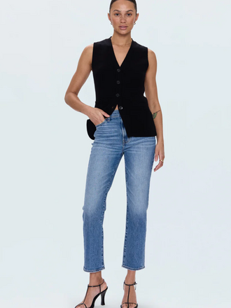 PISTOLA BRI HIGH RISE SLIM STRAIGHT JEAN