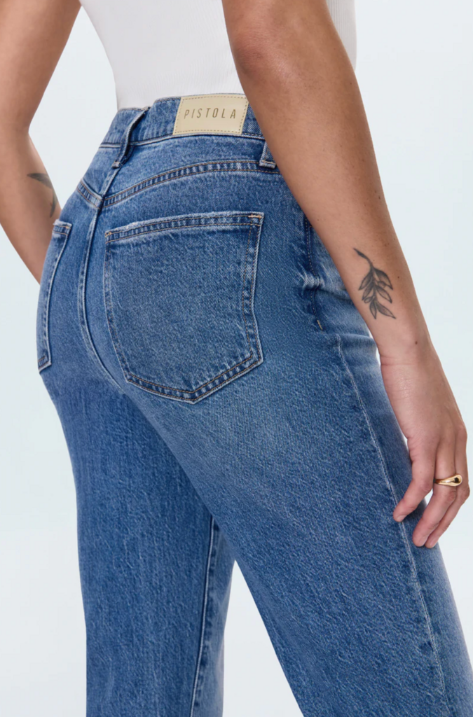 PISTOLA BRI HIGH RISE SLIM STRAIGHT JEAN