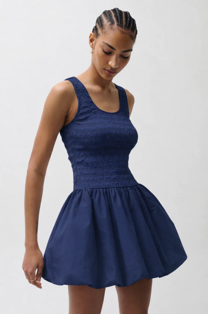 PISTOLA ILONA BUBBLE HEM DRESS