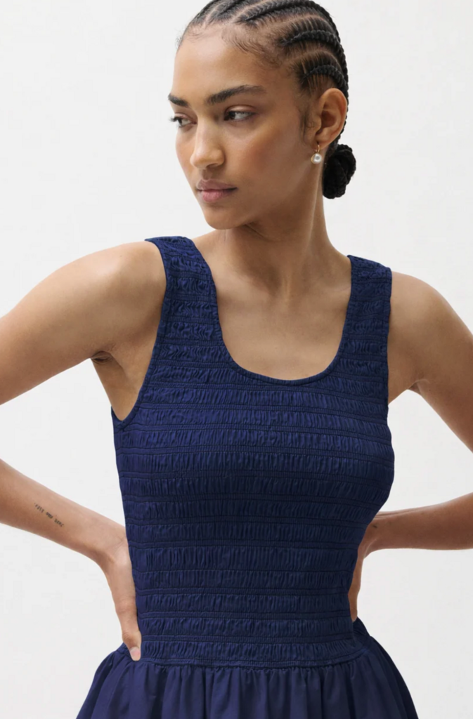 PISTOLA ILONA BUBBLE HEM DRESS