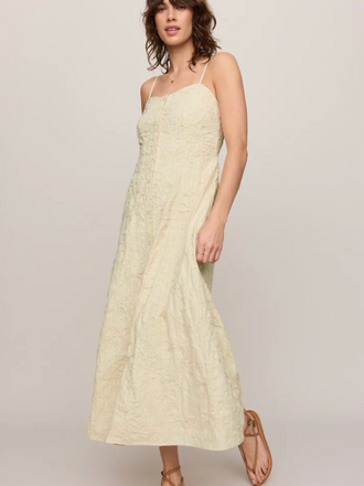 Z SUPPLY ANGEL EYES TEXTURED MIDI DRESS