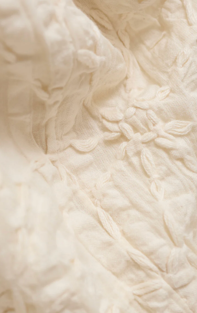 Z SUPPLY ANGEL EYES TEXTURED MIDI DRESS