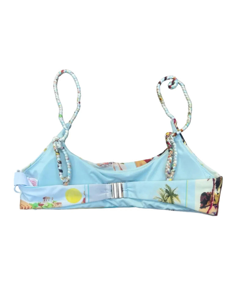 MINKPINK DOLCE BRAID STRAP BIKINI TOP