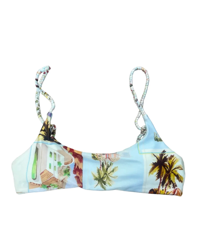 MINKPINK DOLCE BRAID STRAP BIKINI TOP