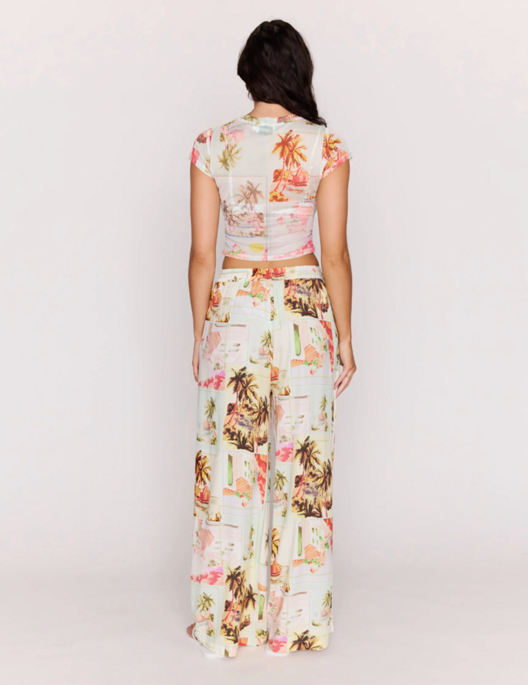 MINKPINK DOLCE MESH BABY TEE