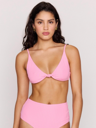 MINKPINK GIGI KNOT BIKINI TOP