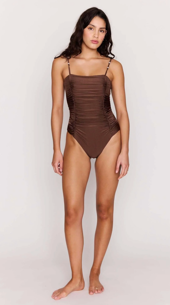 MINKPINK SIENNA RUCHED ONE PIECE
