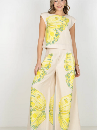 EMILY MCARTHY PAISLEY PANT