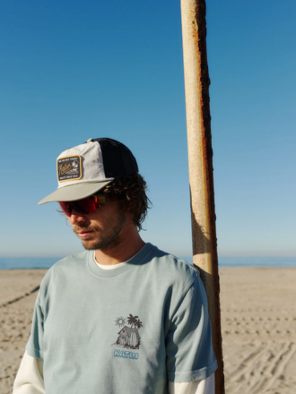 KATIN RIPPLE TRUCKER HAT - SEA GRAY