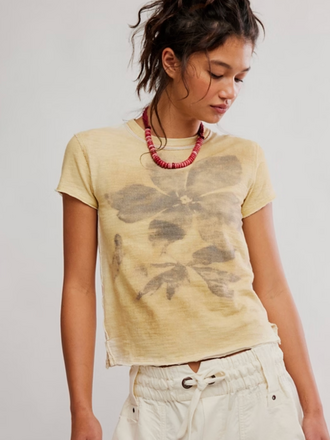 WALL FLOWER TEE WASHED TEE COMBO