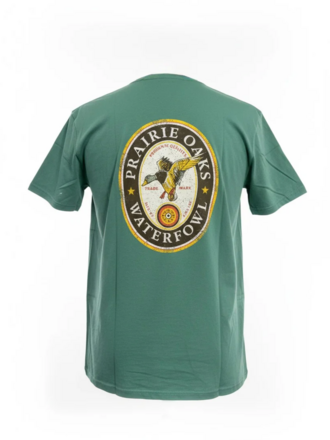 PRARIE OAKS BEER LABEL SHORT SLEEVE