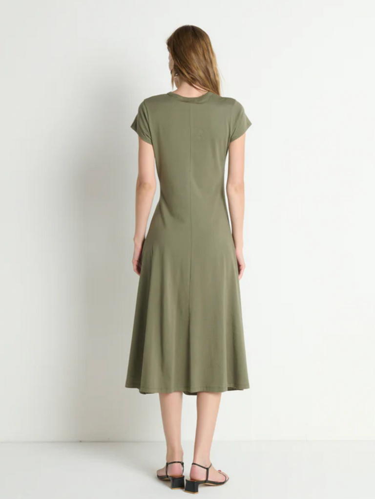 NATION LTD FRIDA TWIST MIDI DRESS