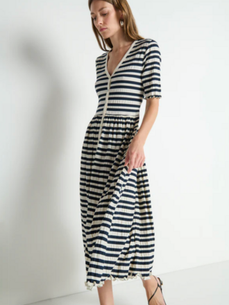 NATION LTD CLAUDINE MIDI DRESS