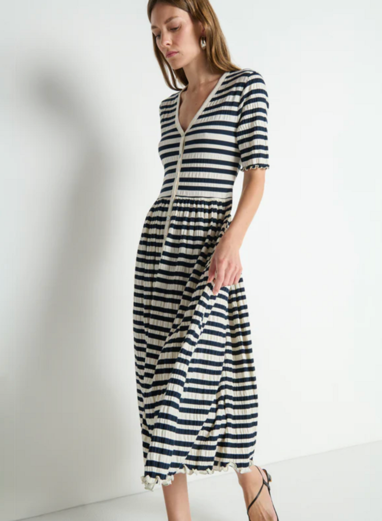 NATION LTD CLAUDINE MIDI DRESS