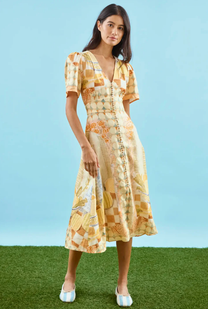 HUNTER BELL LARSON DRESS STILL LIFE SYMPHONY