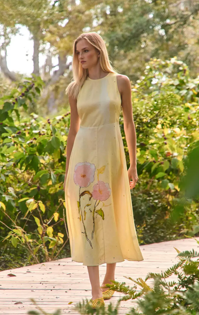 HUNTER BELL FAITH DRESS QUIET BLOOM