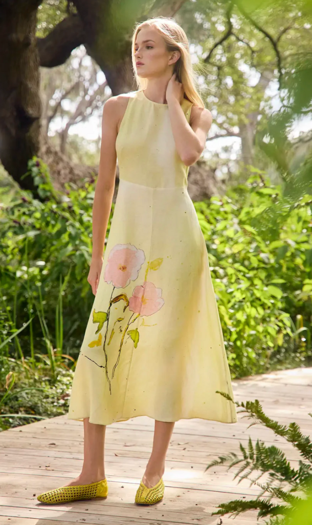 HUNTER BELL FAITH DRESS QUIET BLOOM