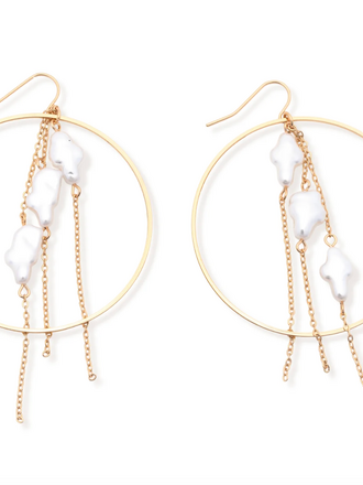 LESLIE CURTIS JADA EARRINGS 2"