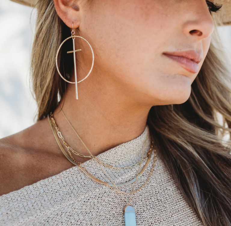 LESLIE CURTIS MIRACLE EARRINGS