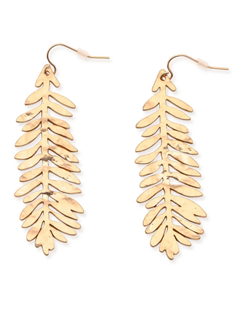 LESLIE CURTIS PALMER EARRINGS